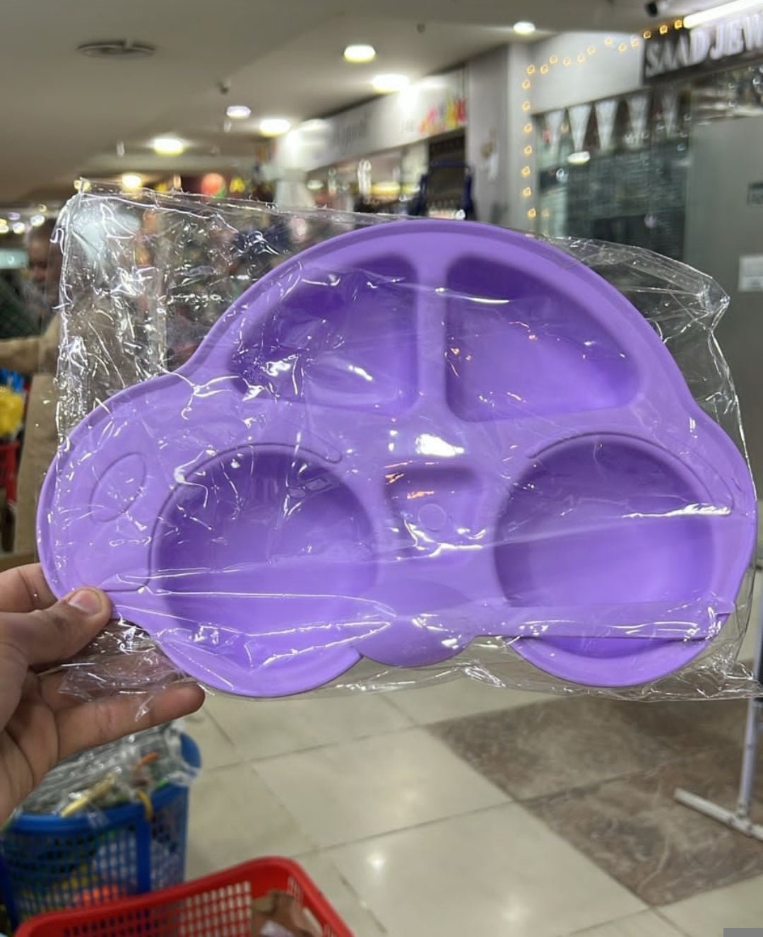 Car Shape Plate Set
(included = 1 Plate Two Sticks And One Spoon) - Image 3