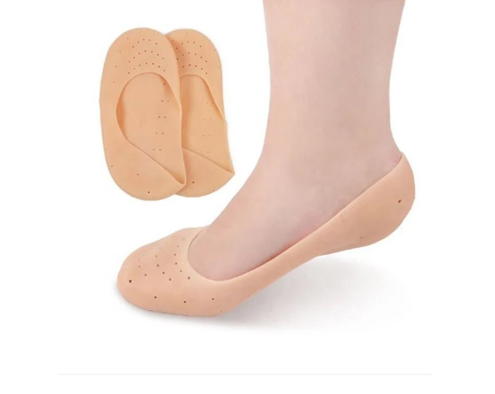 1 Pair Moisturizing Full Silicone GEL Sock Slippers - Image 2